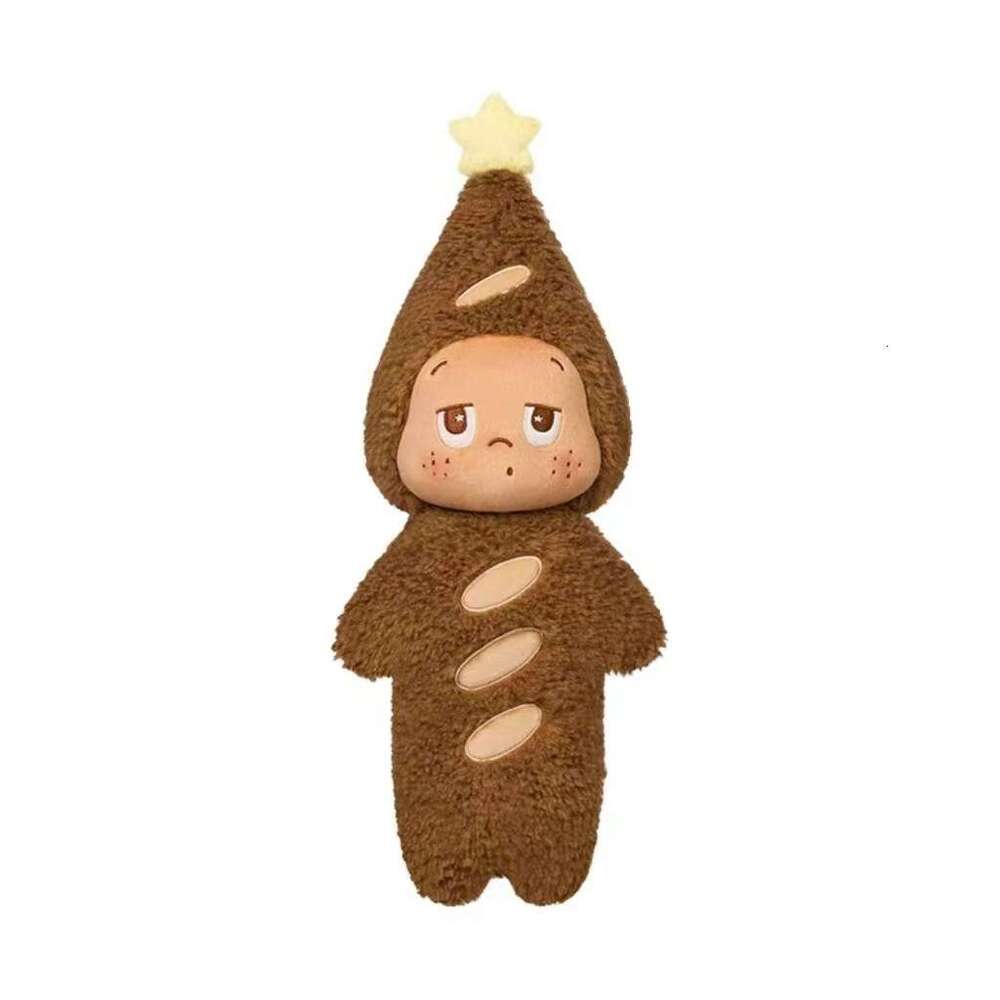 Star Person Baguette Plush Cute Large Pillow Doll Companion Toy
