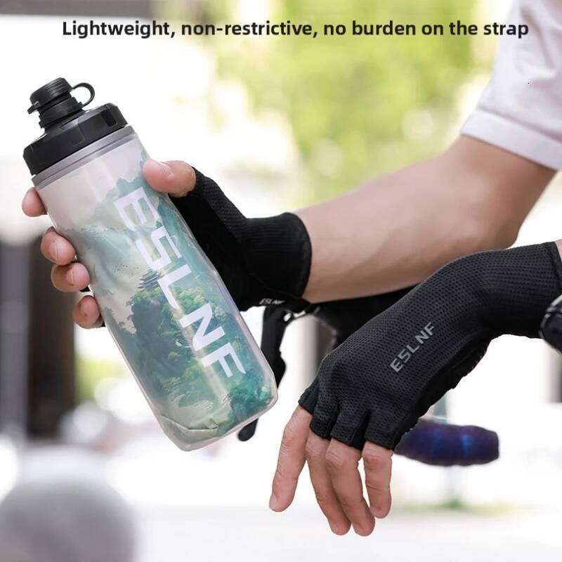 ESLNF Men's Cycling Half Finger MTB Sports Gym Motorcycle Bicycle Gloves Summer Breathable Shock-absorbing Y260115