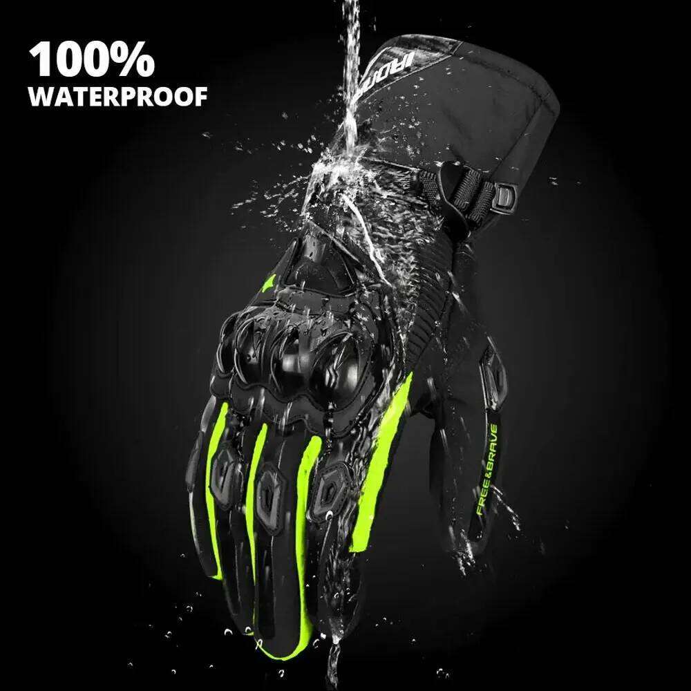 Touch Screen Motorcycle Winter Warm Motorbike Riding Outdoor Windproof Motocross Full Finger Racing Gloves M-2XL Y260115