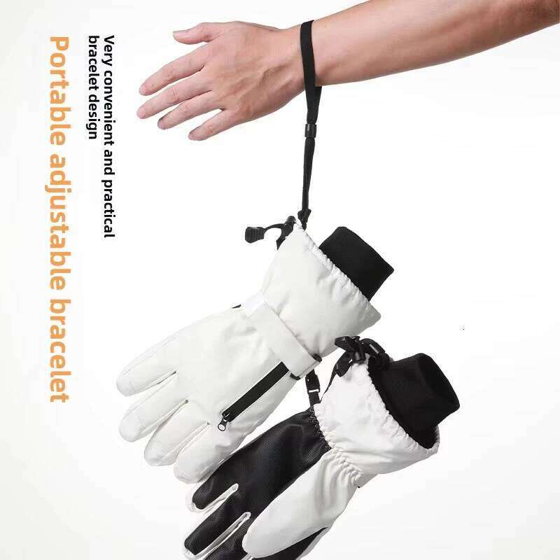 Winter Motorcycle Warm Waterproof Cycling Windproof Touch Screen Outdoor Sports Ski Unisex Full-finger Gloves Y260115