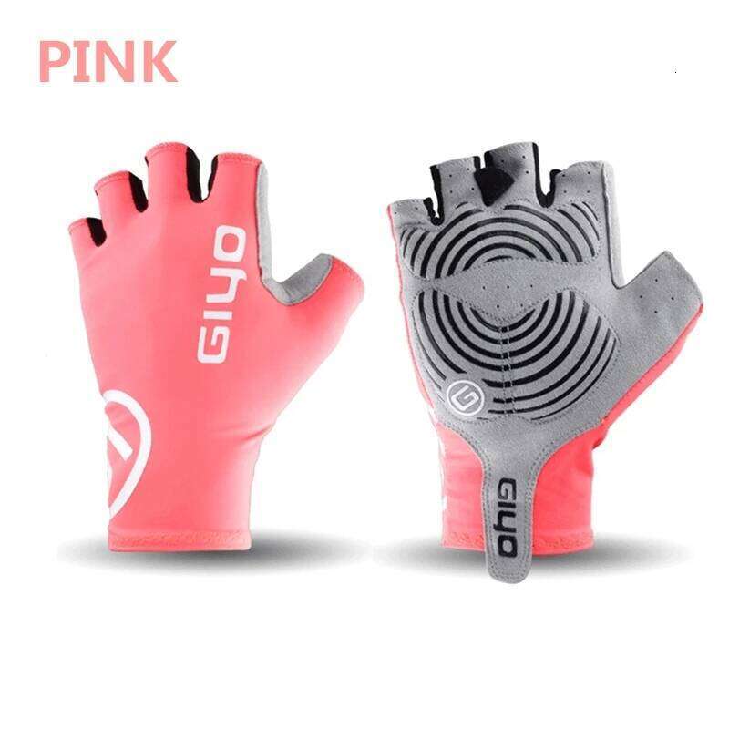 GIYO Touch Screen Long HALF Fingers Gel Sports bike Cycling MTB Road Bike Riding Racing Women Men Bicycle Gloves Y260115