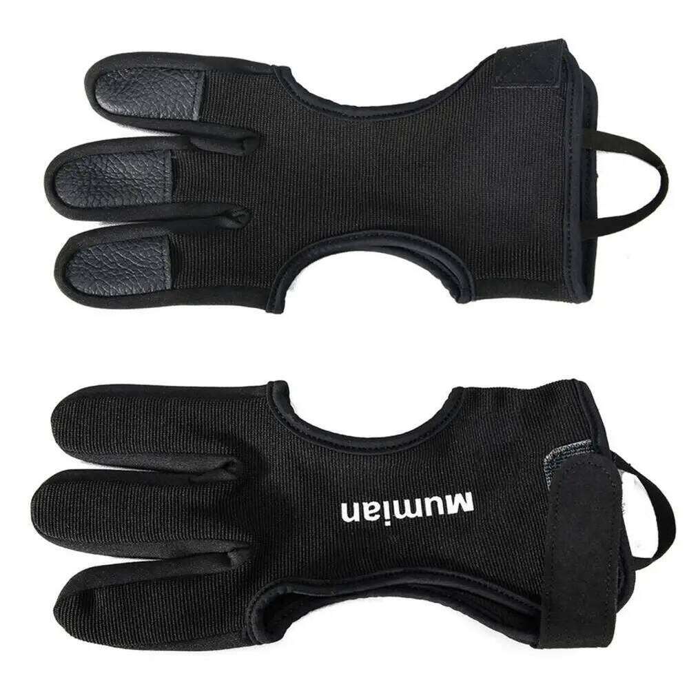 Mumian Great Archery Gloves Polyester Skin-friendly Excellent Fitting Three Finger Guard Wear-resistant Y260115
