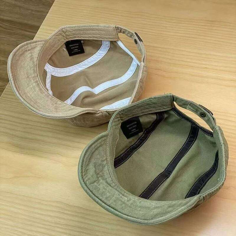 5panel Retro Short Eaves Soft Top Baseball Women Men Street Sunshade Student Outdoor Sports Running Caps Snapback Hat Y260115