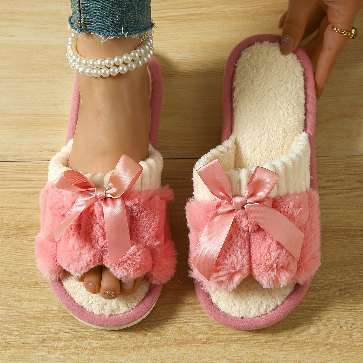 Collezione Autunno-Inverno H96: Pantofole Unisex Con Tacco Spesso, Ideali Sia P…
