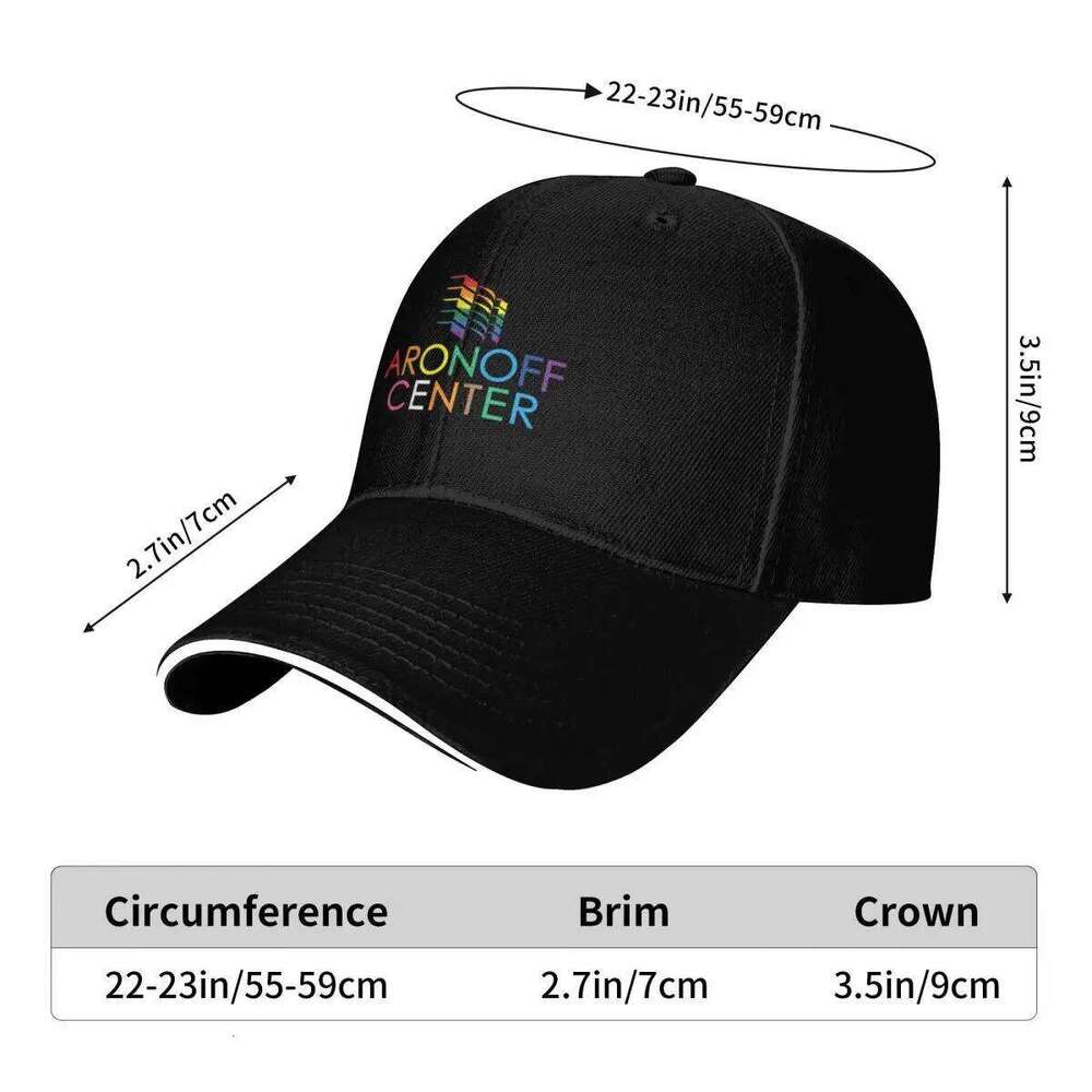 Aronoff Center Pride Baseball Cap sailor cap for men tea Hat Boy Child Women's Y260115