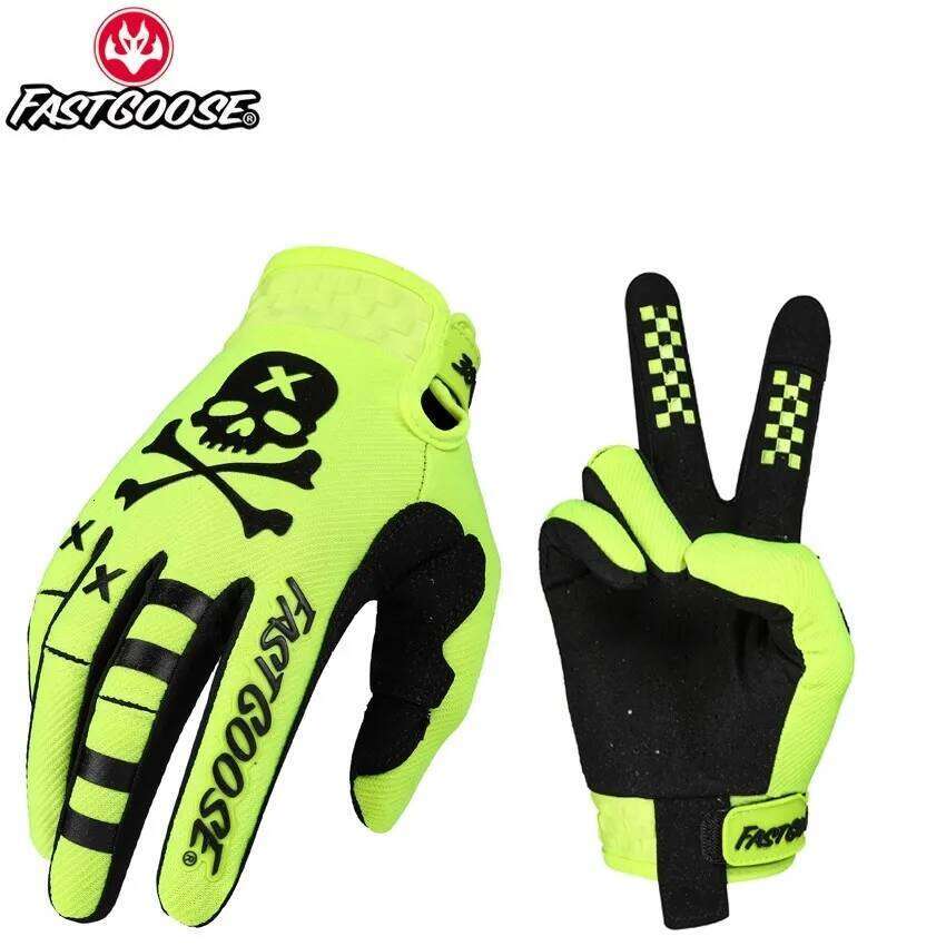 FASTGOOSE Motocross MX Motorcycle Full Finger Bike BMX MTB ATV Off Road Mountain Cycling Luvas Moto Sports Gloves Y260115