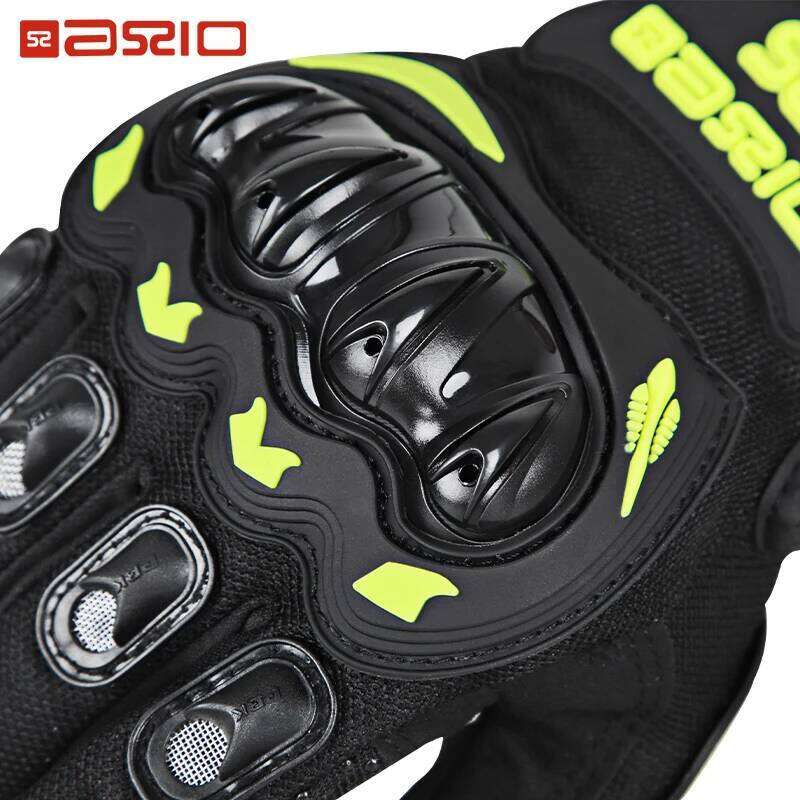 Green Motorcycle Summer Men Women Motocross Breathable Racing Anti-fall Touch Screen Motorbike Bicycle Riding Gloves Y260115
