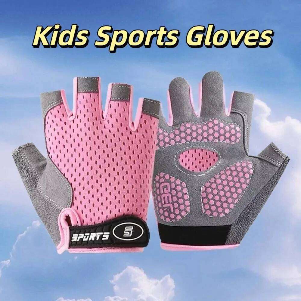 Half Finger Sports Anti-Slip Wear-Resistant Fingerless Exercise Shock-absorbing Professional Cycling Gloves Y260115