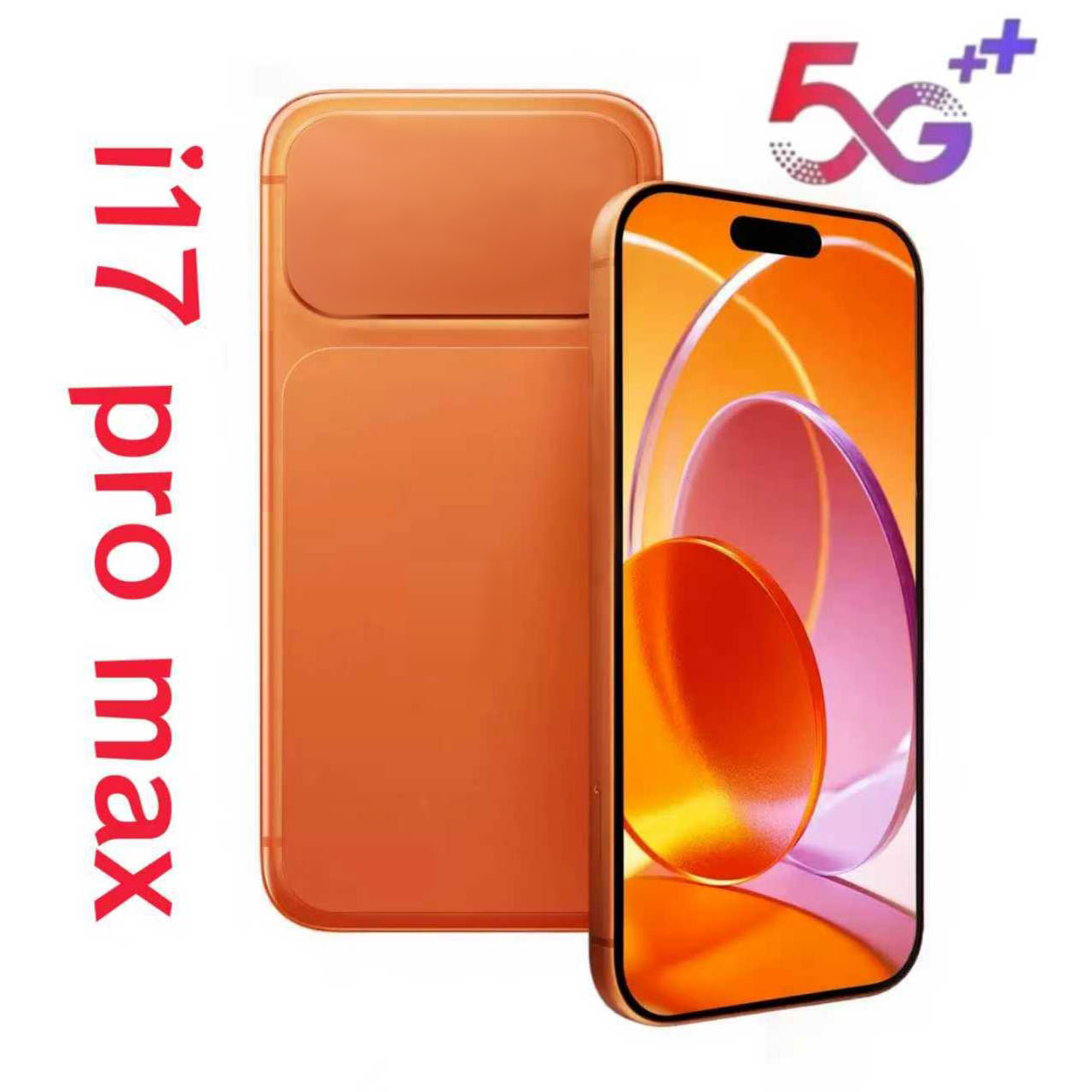 i17 Pro Max 16+2TB Cell phone 5G Smartphone HD Full Screen Face ID GPS Face Recognition Unlock Phone Sealed Box Overseas Warehouse