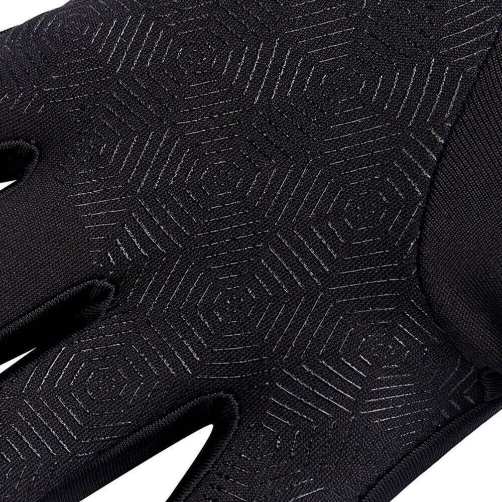 Windproof Touchscreen Gloves Black S For Men Women Cycling Winter Outdoor Sports Anti-Slip Silicone Palm Screen Touch Glove Y260115