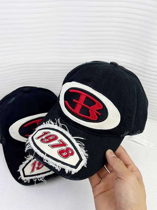 Alphabet Baseball Female Deepened Wide Brim Soft Top Hat Outdoor Hip Hop Cap Male Y260115