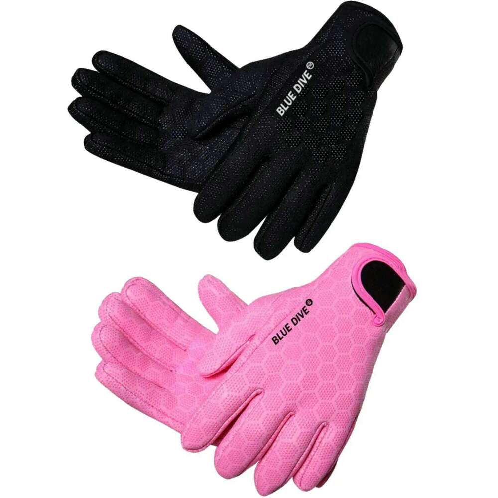 Diving Surfing Thin 1.5mm Neoprene Wear-resistant Non-slip Snorkeling Drifting Winter Swimming Paddle Board Water Gloves Y260115