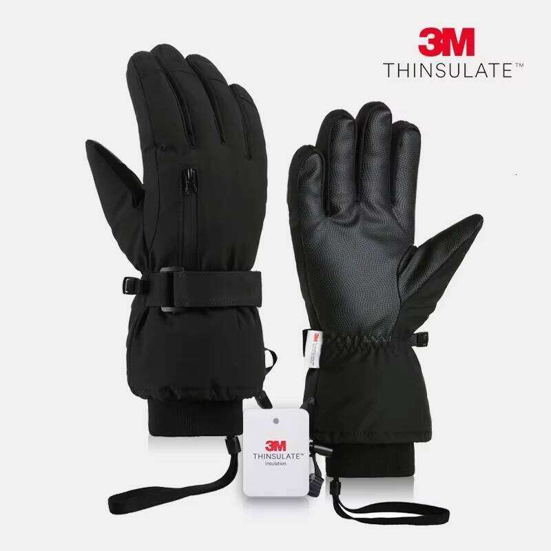 Winter Thermal Ski Non Slip Touch MTB Cycling Snowboard Accessories Waterproof Men Women Motorcycle Gloves Warm Y260115