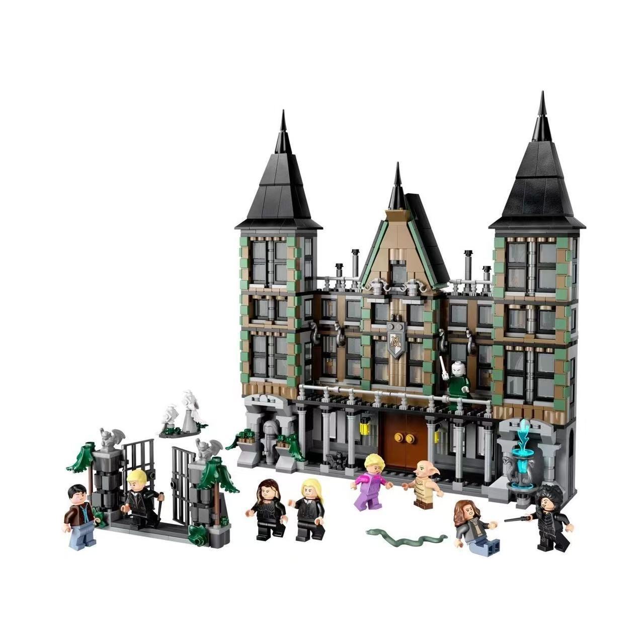 Harry Potter series Malfoy Manor educational assembly building toy set