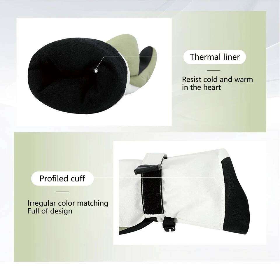 KoKossi Winter Thick Snowboarding Men Women Touch-Screen Skiing Gloves Ultralight Windproof Waterproof Outdoor Sports Y260115