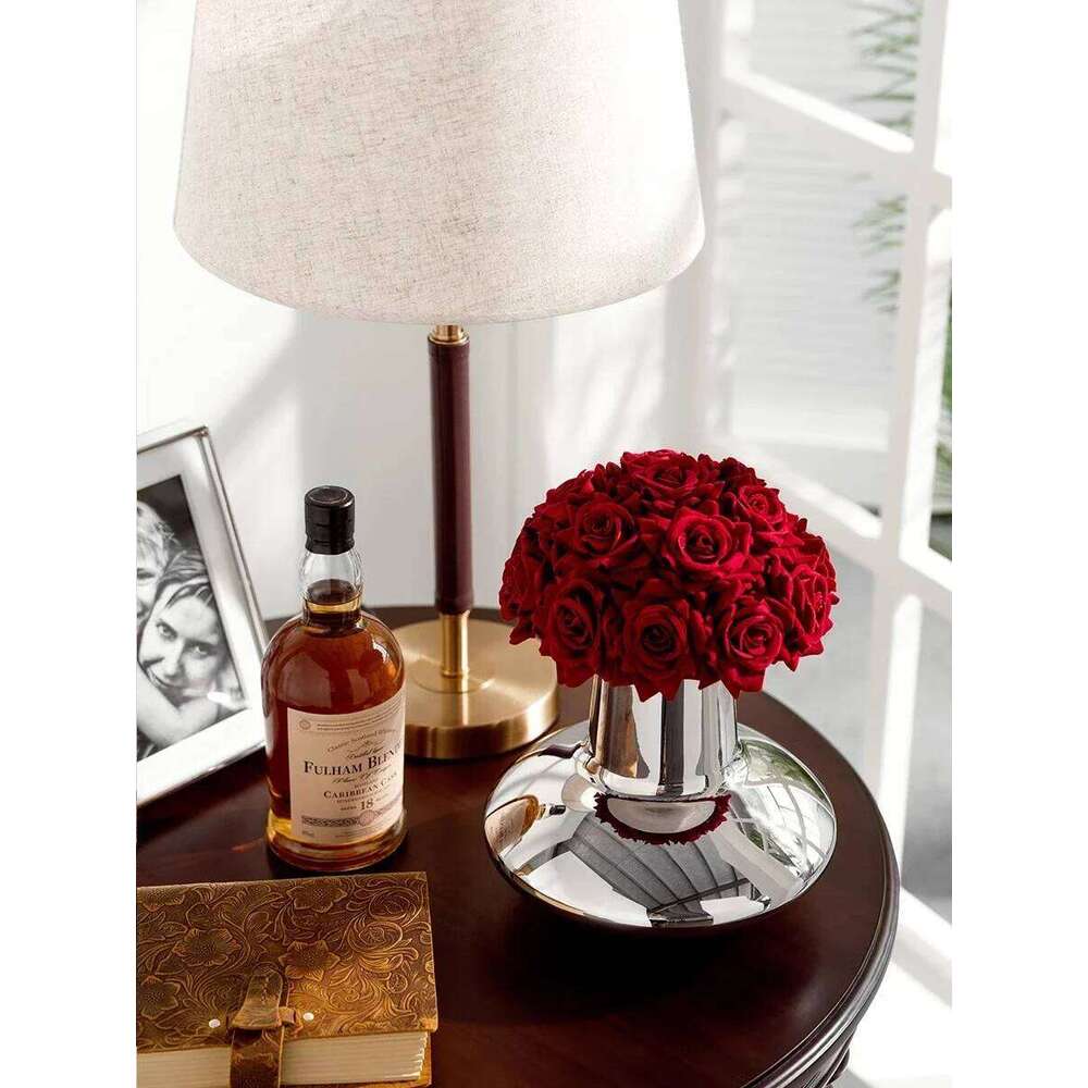 Stainless Steel Vase Flowers Mini Vases for Decoration Home Dinner Table Wedding Living Room Scandinavian Gifts C260116