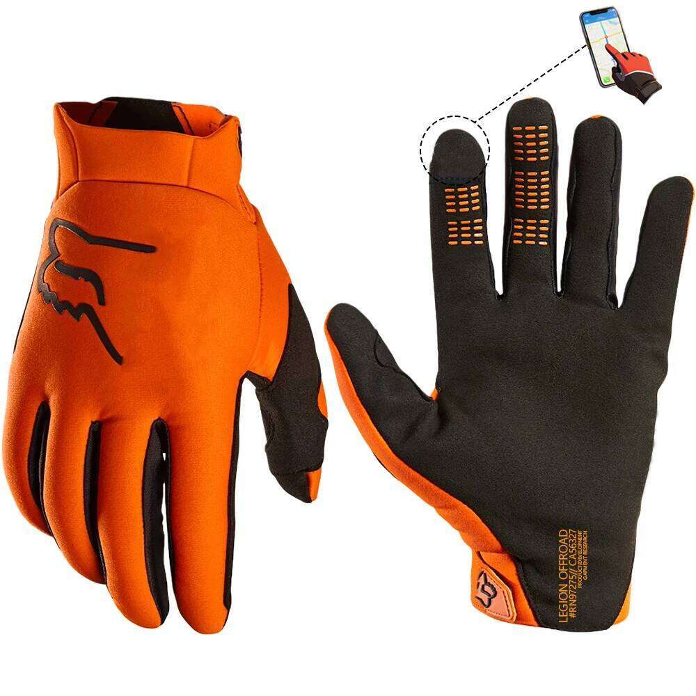 Touchscreen-Enabled Keep Warm Man Woman Cycling Motorcycle Fashion Winter Sports Accessories Non-Slip Gloves Y260115