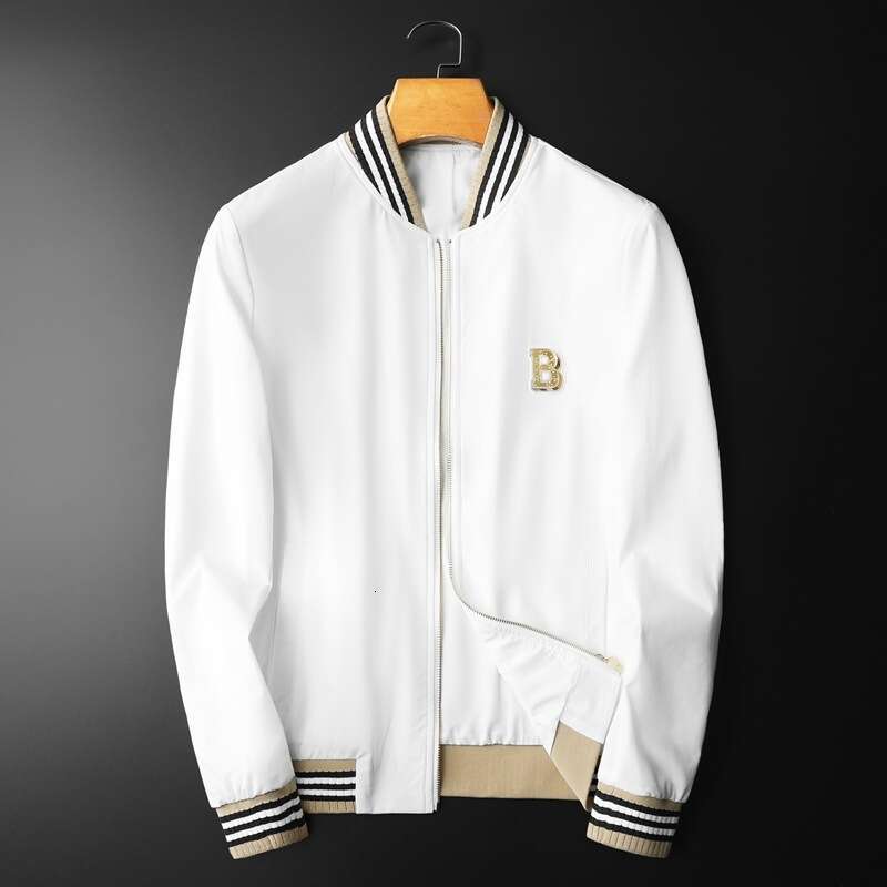 European Baseball Collar Men's Clothing 2023 Spring New Jacket Plus Size Trendy Casual Versatile