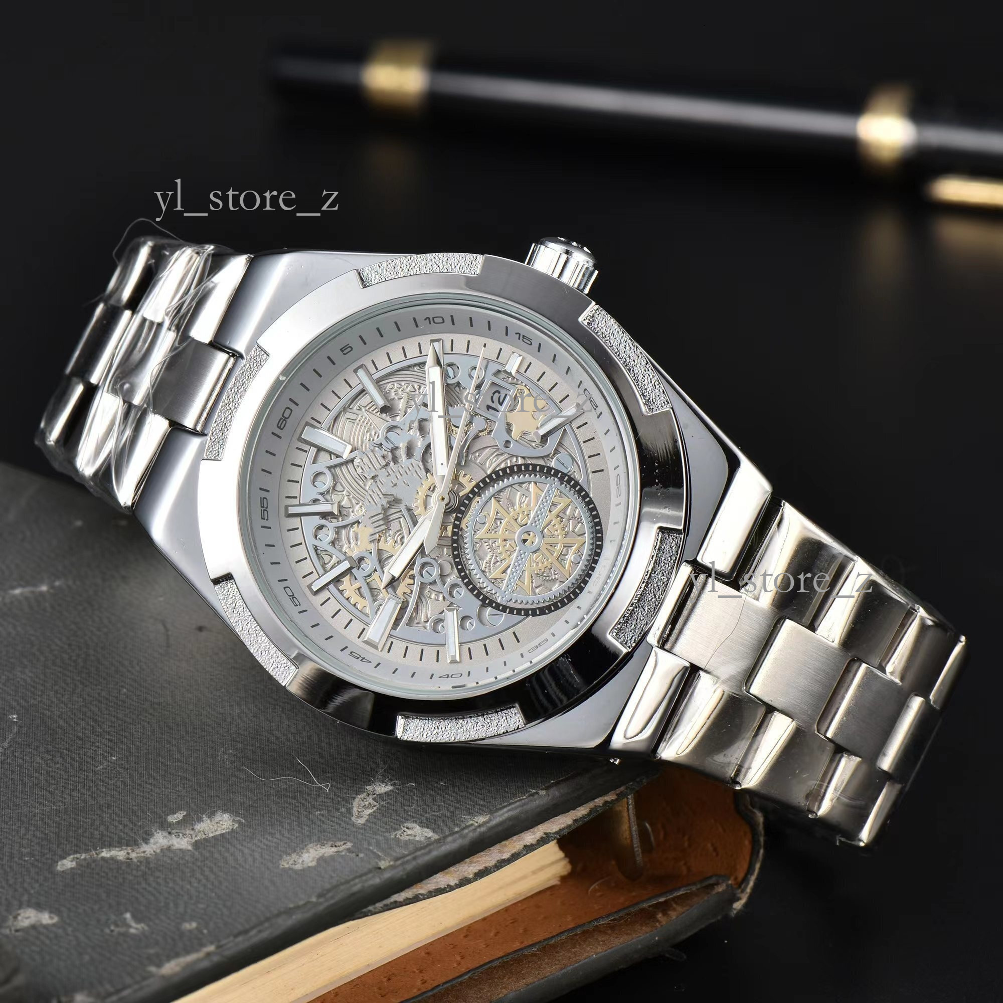 vacheronwatch man designer quartz Business daily wear outdoor travel with a high aesthetic value waterproof Trendy Fashion watch 62a