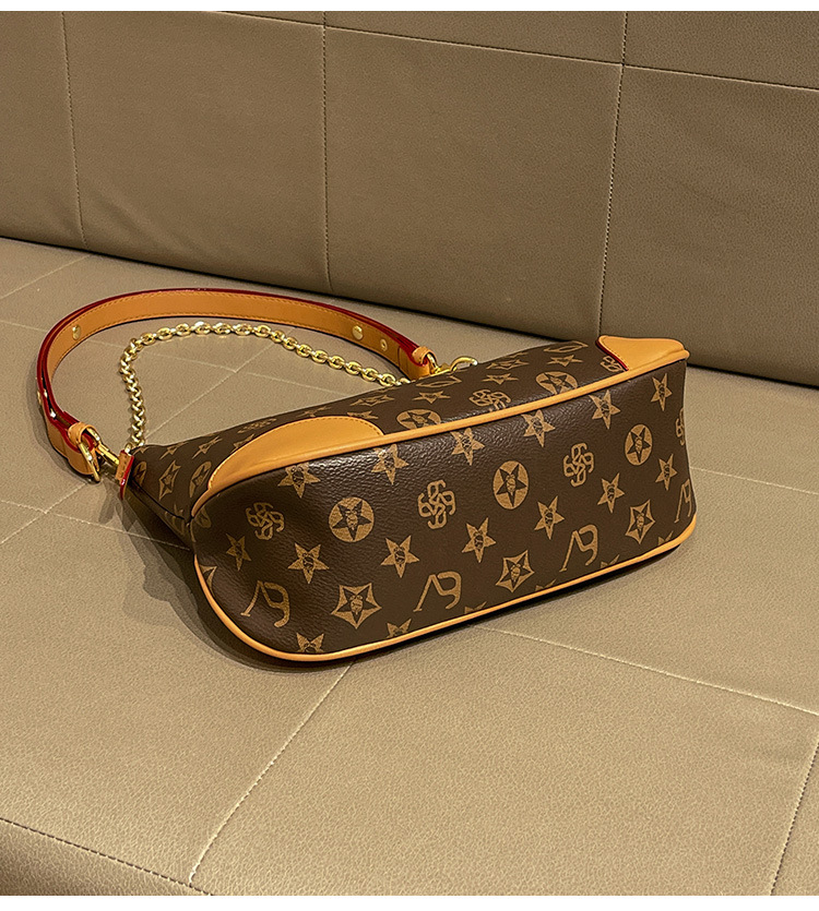 Fashion elegant women's bag 2026s new print design arrival versatile shoulder bag free shipping hot sale