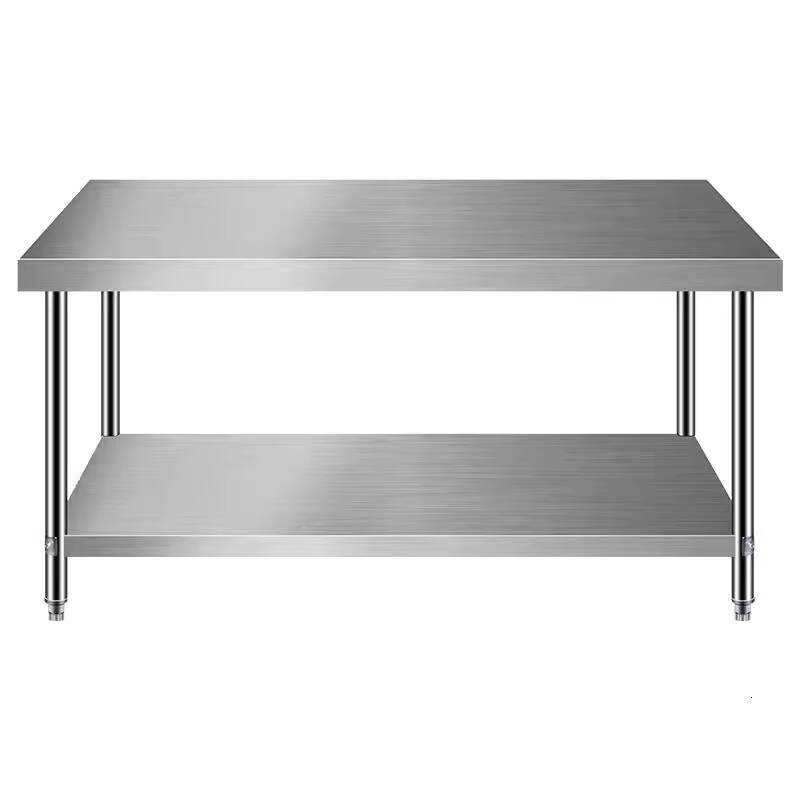Multi-layer Workbench Operation Table Storage Rack Kitchen Boiler Restaurant Stainless Steel Shelf Stove