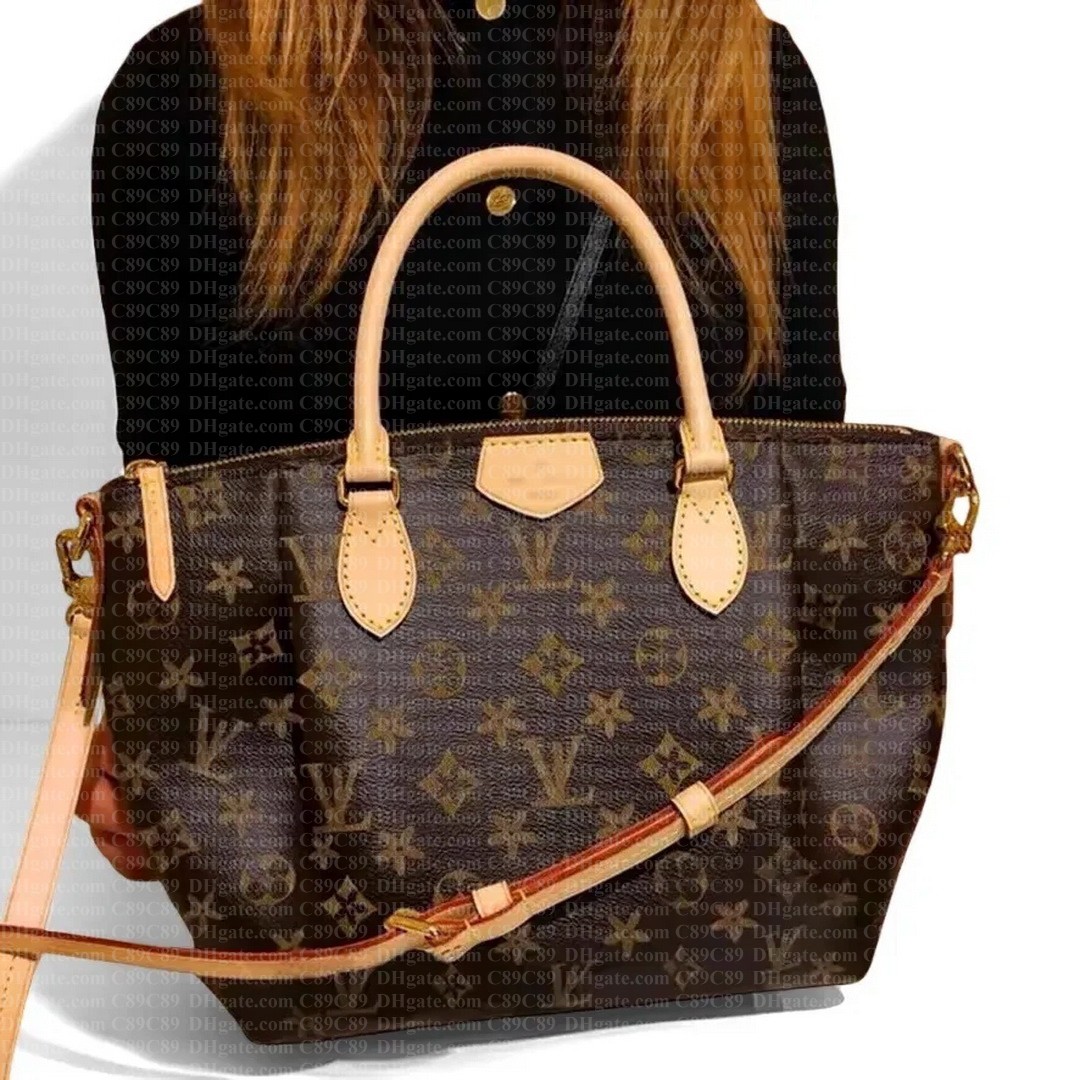 Designer Bags Women Shoulder Bag Hobos Purse Brown Old Flower The Tote Bag Letter Genuine Leather Bags Womens Crossbody Messenger Bag Classic Floral Make