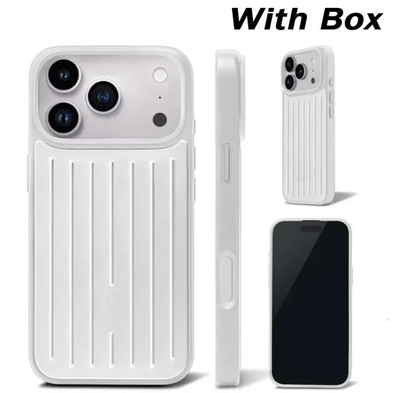 luxury rimowaa Phone Suitcase Designer Case for Airpods iPhone 17 Pro Max 16 15 14 13 12 Polycarbonate Aluminum Alloy MagSafe Weave Cover RIMOVA with box