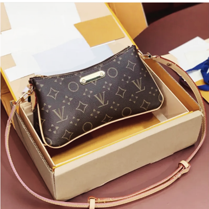 10A Designer Mini Nano Shoulder Bag3 Multi FELICIE POCHETTE Chain Bags Women Leather Denim Crossbody Luxury Brand Embossed Tote cheery Purse Brown Flowers Handbag