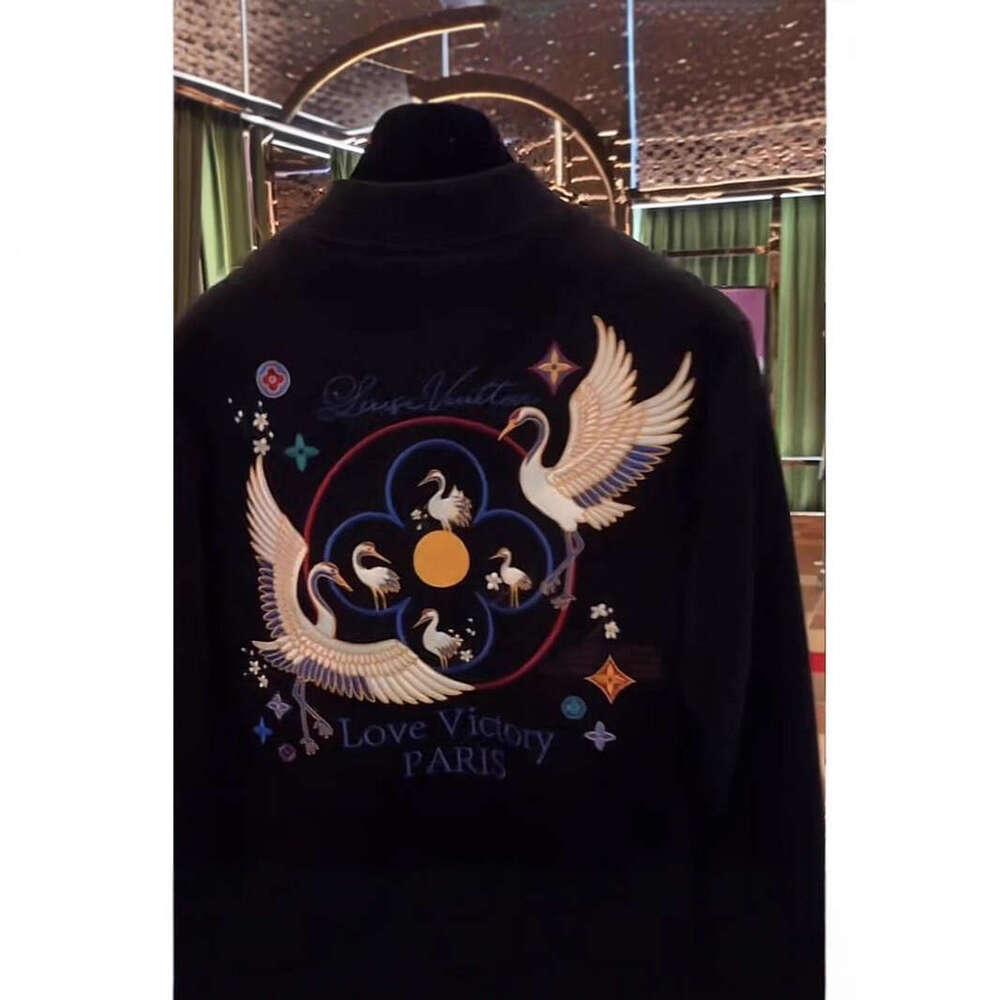 Unisex Autumn Winter High Luxury Heavy Embroidery Heavyweight Baseball Jacket Fleece Lined Stylish Coat National Trend