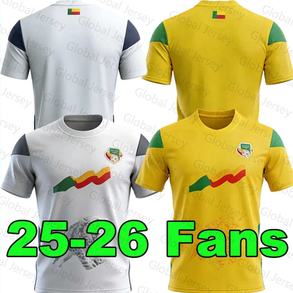 2026 jersey World Cup Mens Home away training uniform Fans player soccer jerseys mens kids football shirts Benin de Football