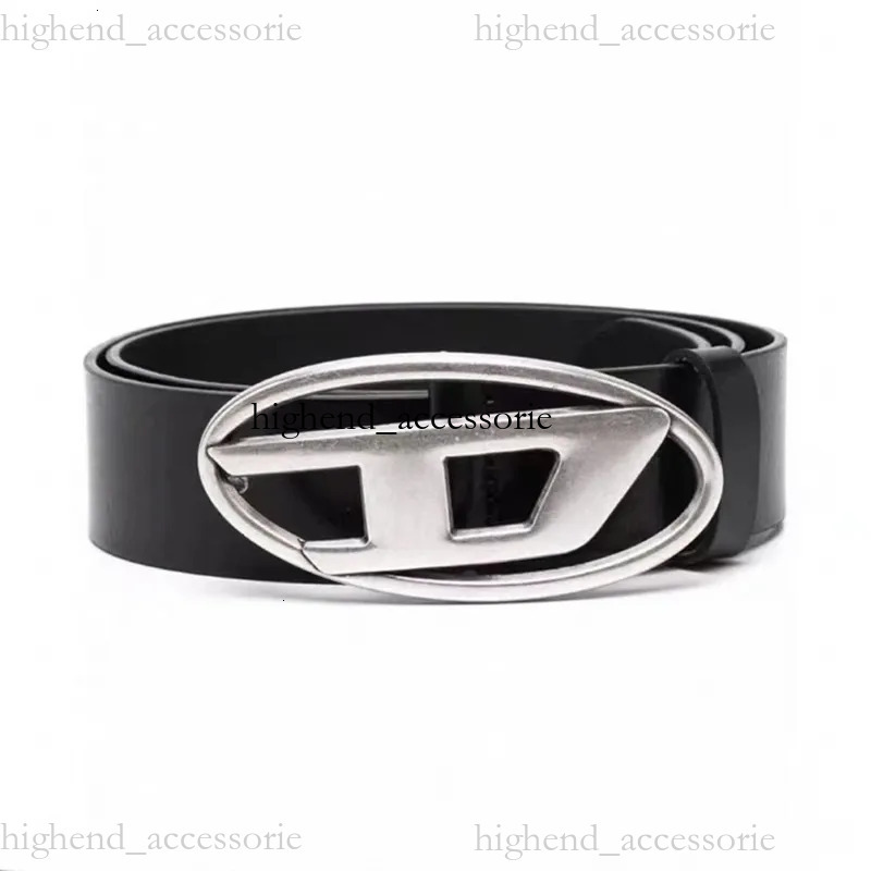 2026 AAA Hot Sales Designer Luxury Dielsel Belts Dring Leather Belt Designer Silver Buckle D Letter Dielsel Top Belt Unisex Niche Highend Versatile Belt Autumn 733