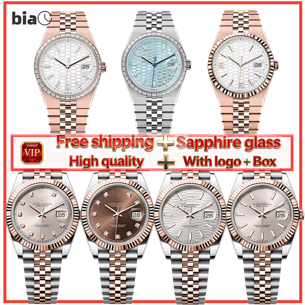 R O LEX Men/Women Watch Automatic Day Date Movement 36/41mm Watches 904L Stainless Steel Strap Sapphire Luminous Waterproof Montre De Luxe Wristwatches 1f4f