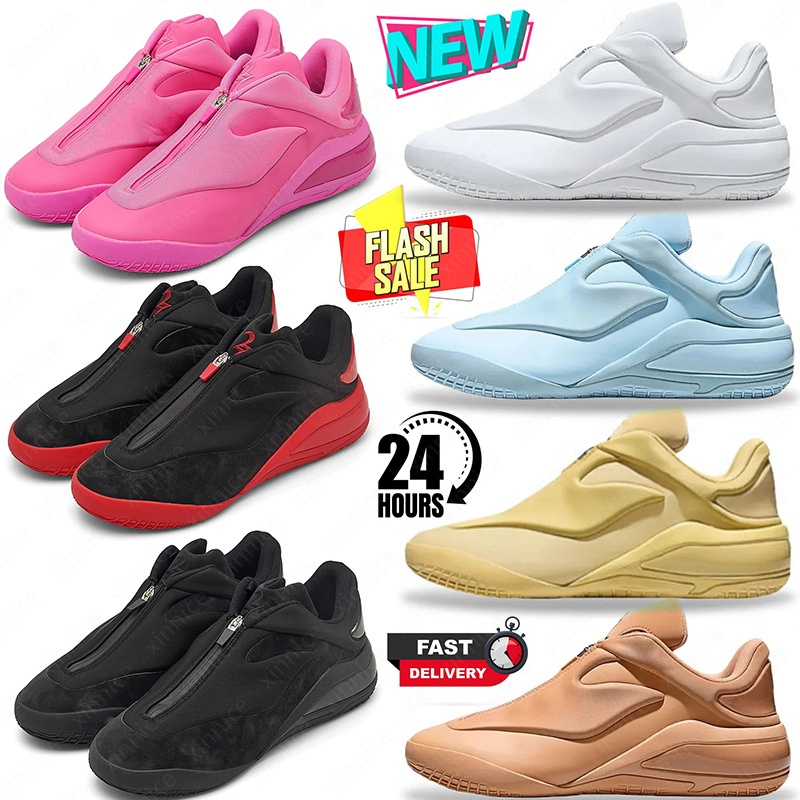 shai 001 designer basketball shoes men Butter Charm Hail Clay Masi Blue Gold Hyper Pink Bred mens trainers outdoor sneakers