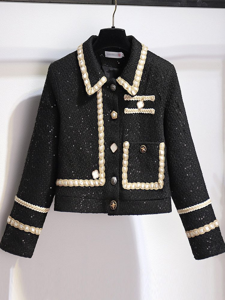 Korean Comfort Small Fragrant Style Set 2026 New Style Small and Stylish Lady Reduced Age, High End Spring and Autumn Two Piece Set ddmytues