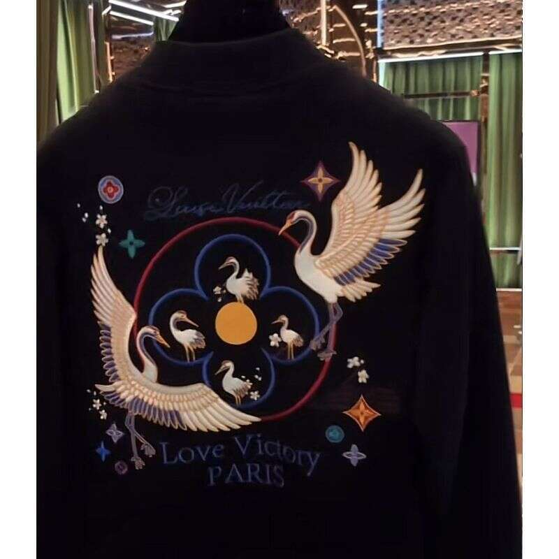 Unisex Autumn Winter High Luxury Heavy Embroidery Heavyweight Baseball Jacket Fleece Lined Stylish Coat National Trend