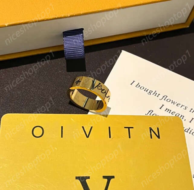 Lvs Lousi Band Rings Luxury designer for women Classic couple love Highend gold silver titanium steel ring variety of bestselling rings available 2026 760