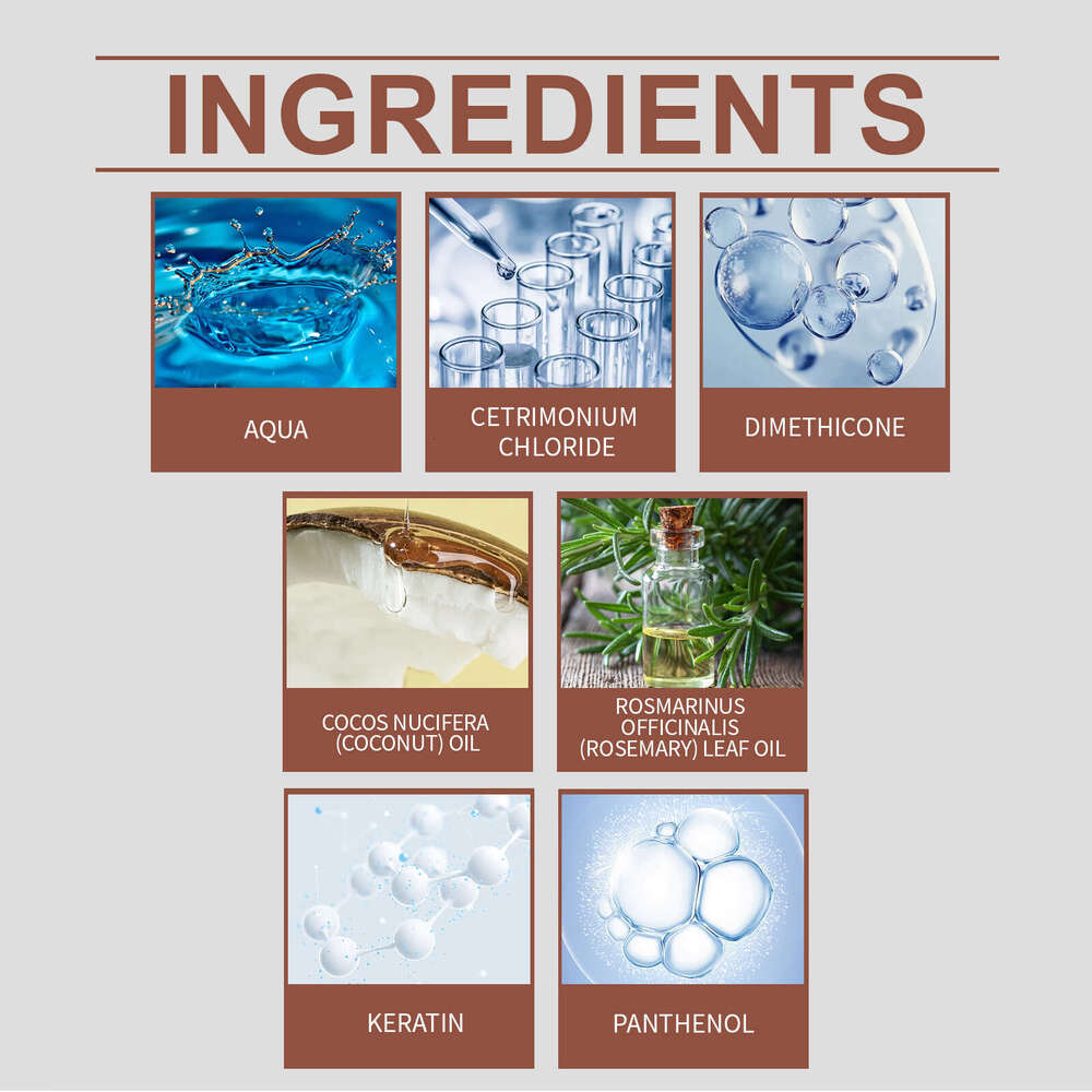 Hoegoa Coconut Milk Repair Gentle Cleansing Moisturizing Smooth Nourishing Hair Care Set