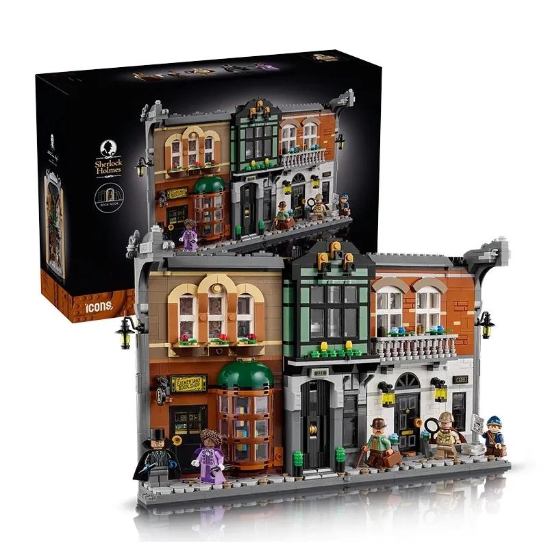 10351 Sherlock Holmes'S World Of Conspiracy Building Block Toy Model