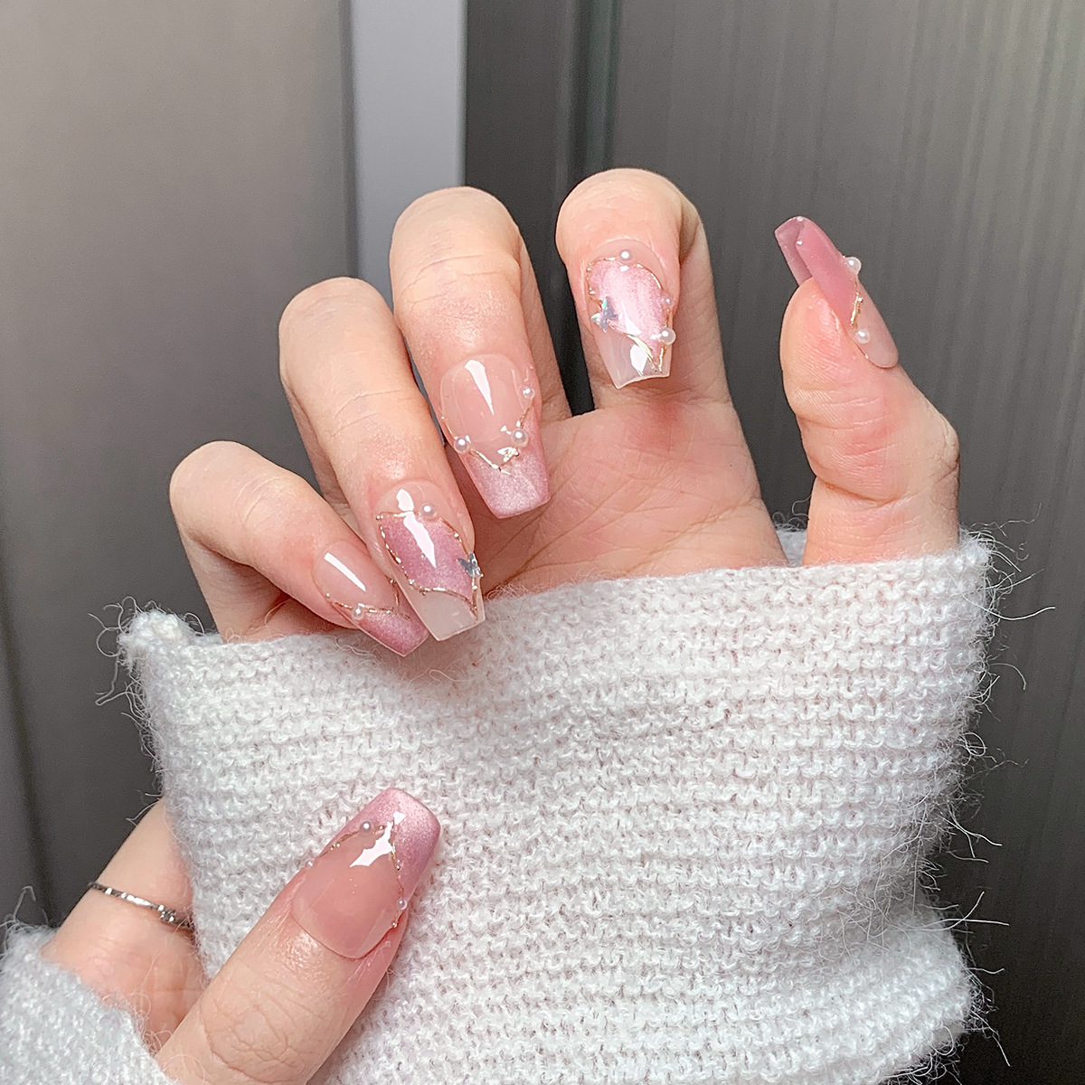 Premium Pure Handmade Armor Stickers & Nail Decals Trendy Short Ladders for Professional Boutiques