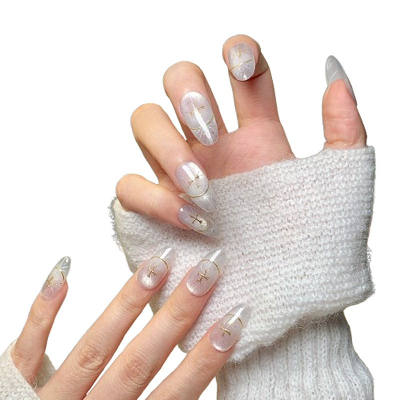 Luxury Feline-Eye Design Nail Decals Created by Master Craftspeople