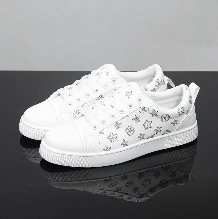 2026 new design popular classic print sports shoes spring summer new arrivals versatile super hot casual shoes black white size 39-44 free shipping