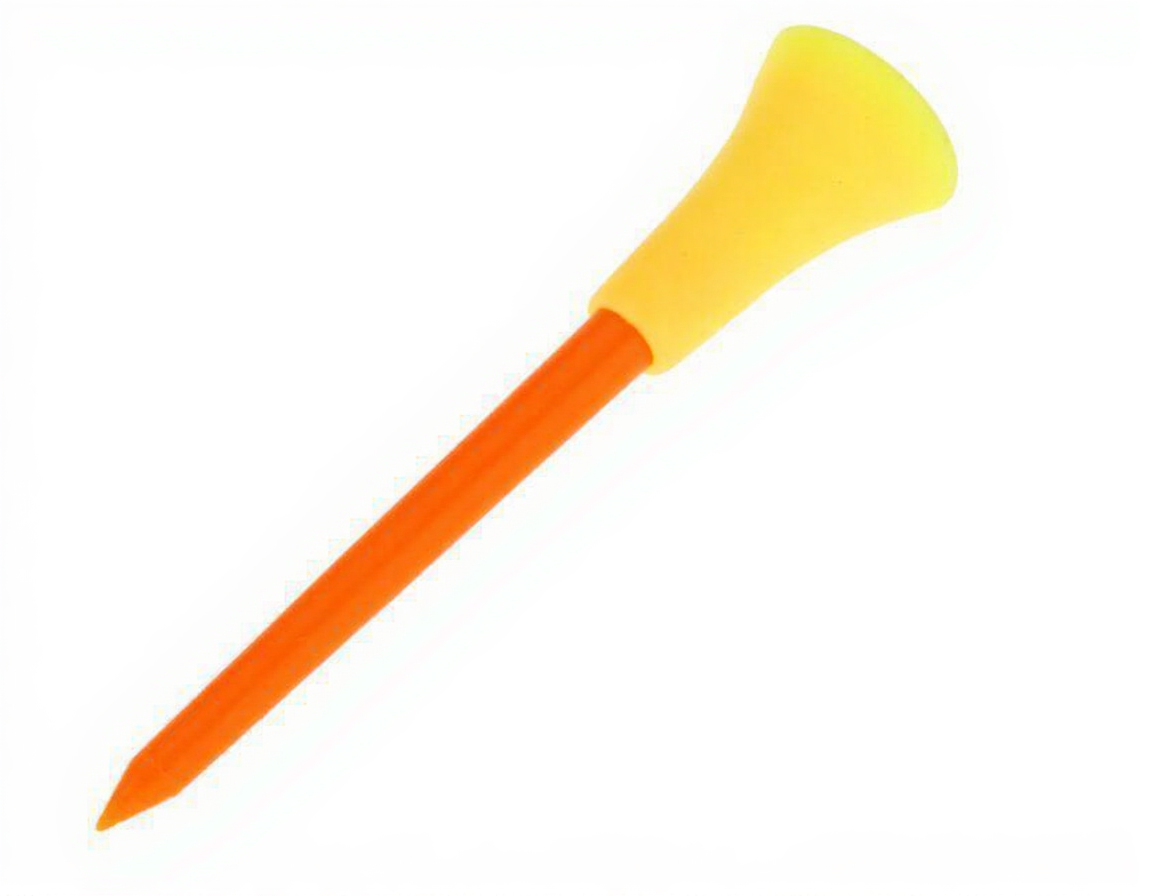 WholePlastic Golf Tees Multi Color Rubber Cushion Top Golf Tee 80mm Golf Accessories 100 PcsLot hxl