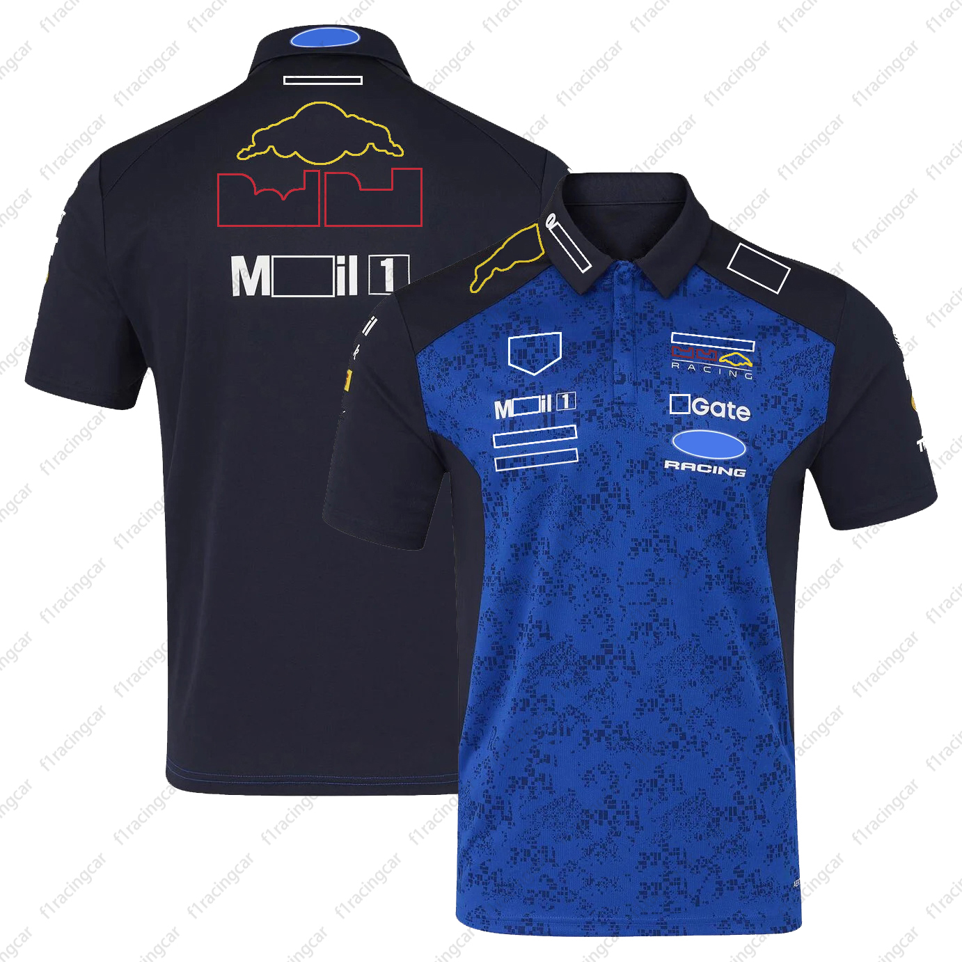 F1 2026 Racing Polo Shirt T-shirt New Formula 1 Team Replica Fans Edition T-shirt Motosport Logo Short-Sleeved Tee Customisable