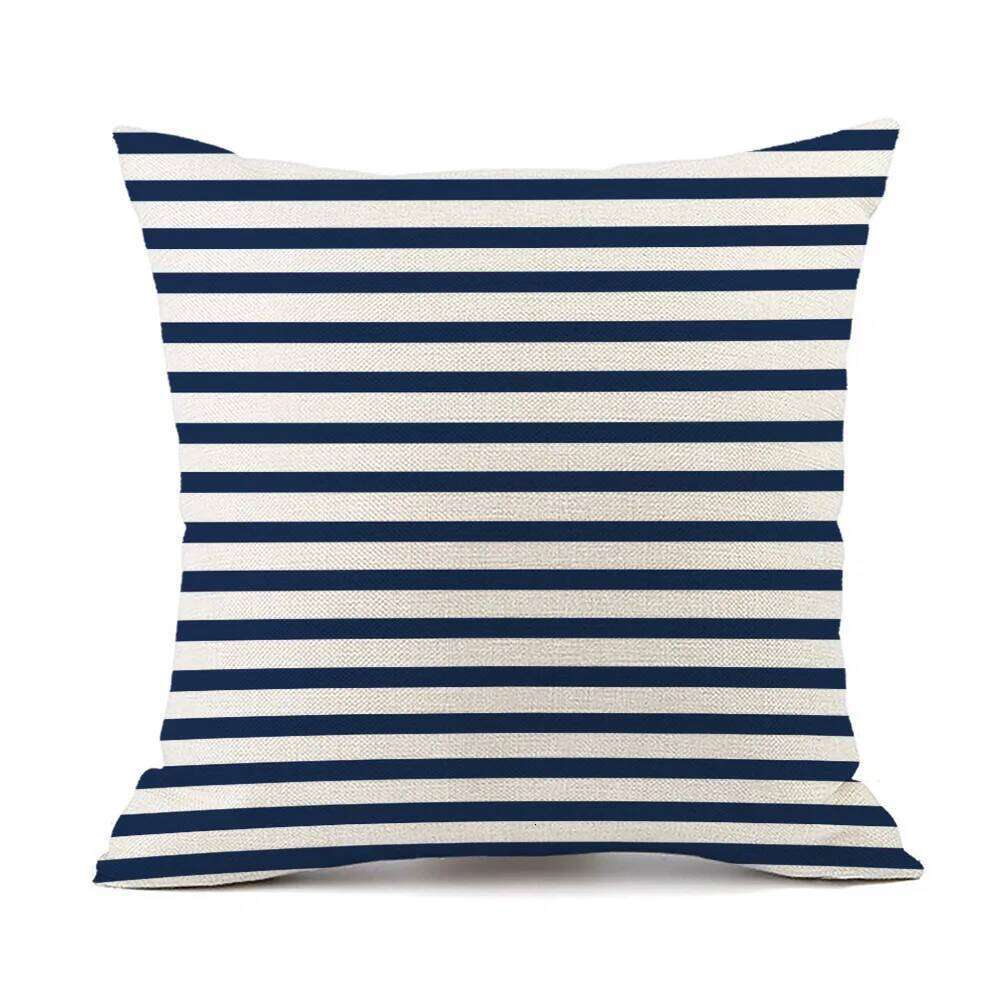 Geometric Linen Pillowcase Home Decoration Cover Sofa Cushion Cover Bedding Luxury Premium Breathable Pillow Protector For Bedroom Living Room Decor