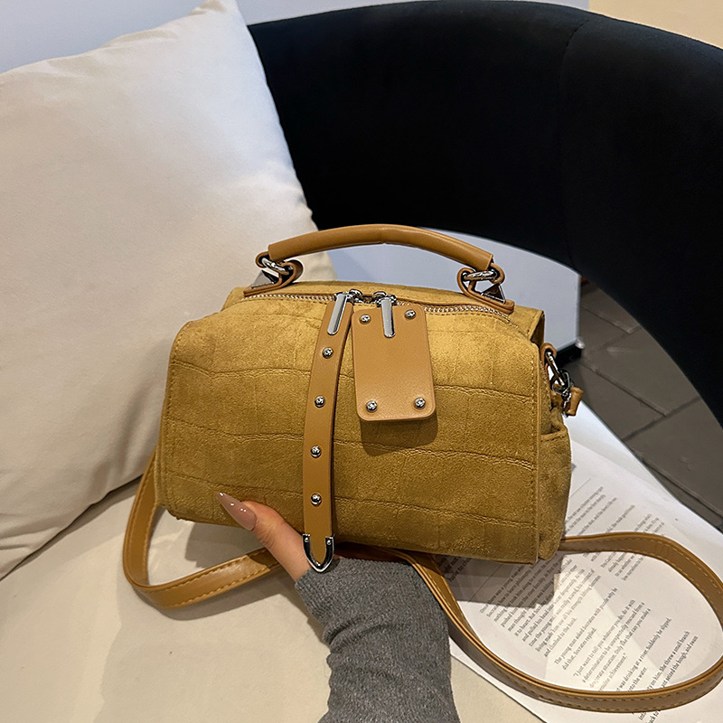 Luxury Bag 2026 Pebbled Leather Pillow Tote Bag, Convertible Boston Shoulder & Crossbody Purse, Chic & Luxurious Handbag for Travel