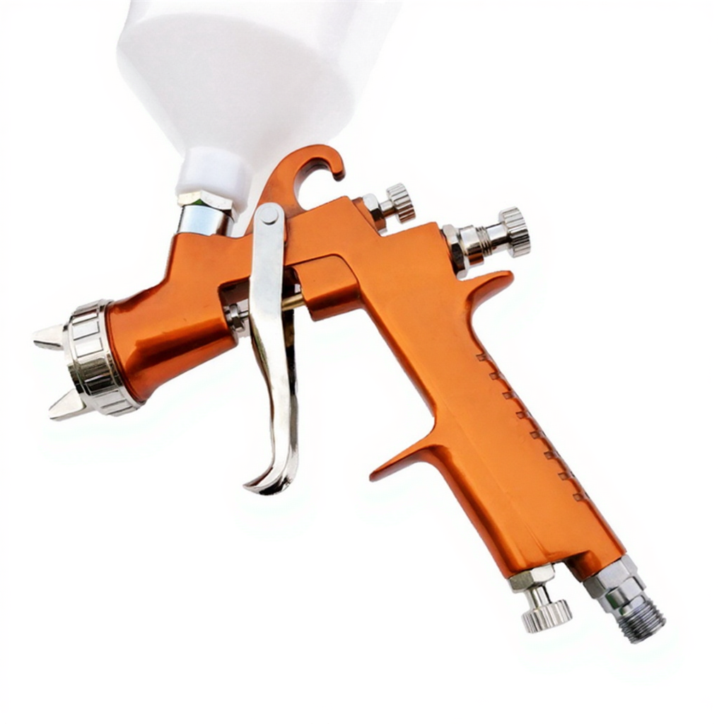 LVMP W400 Spray Gun Car Finish Painting tool 15mm Nozzle 600cc Cup Gravity Automotive Finishing air spray gun Lacquer gun