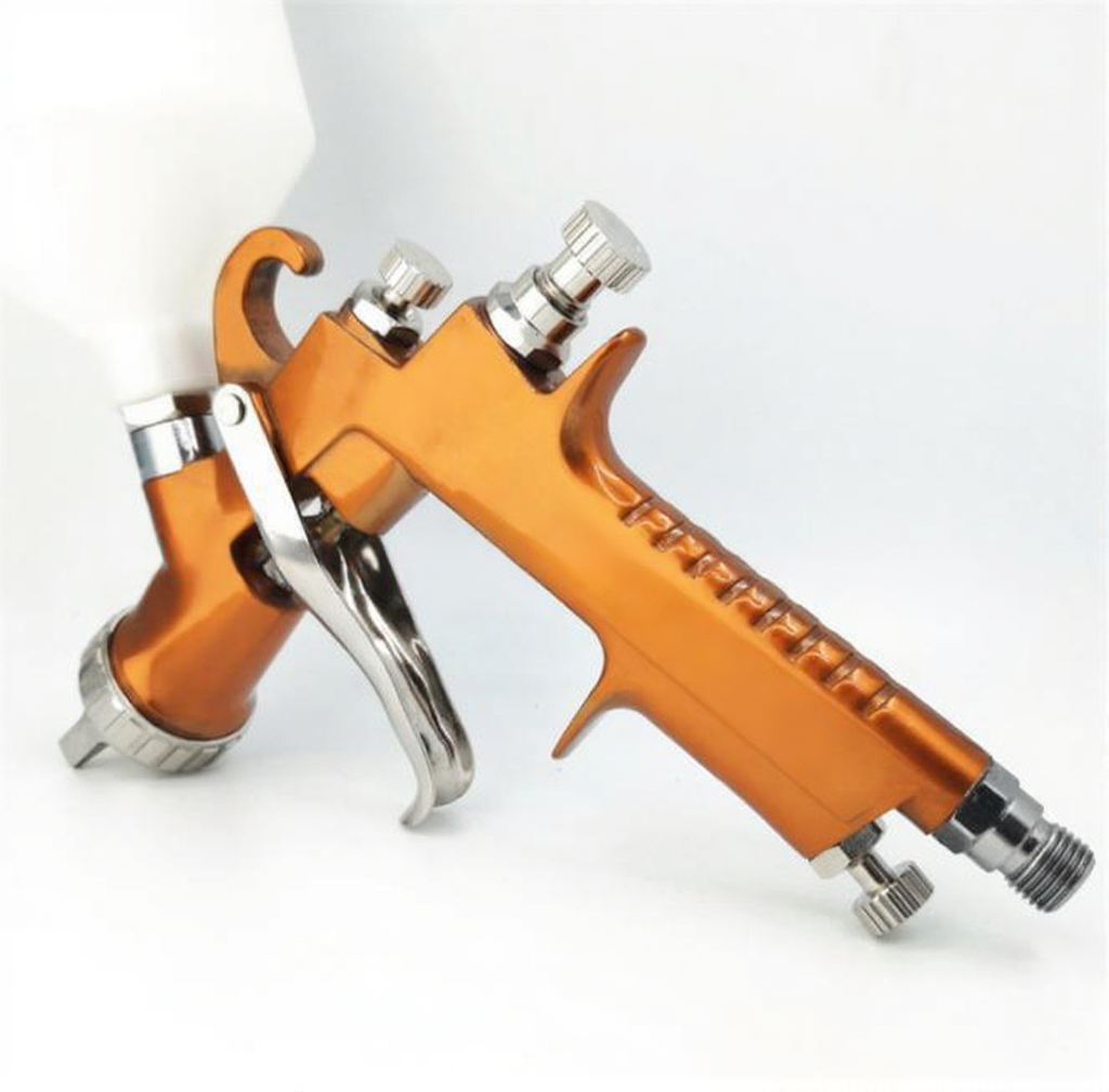 LVMP W400 Spray Gun Car Finish Painting tool 15mm Nozzle 600cc Cup Gravity Automotive Finishing air spray gun Lacquer gun