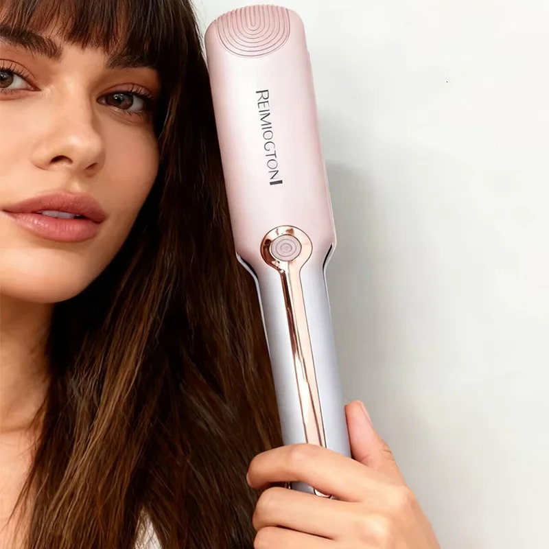Hair Straightener Professional Ceramic Flat Iron Negative Ion Wide Plate Temperature Adjustable Straightening Iron 260113