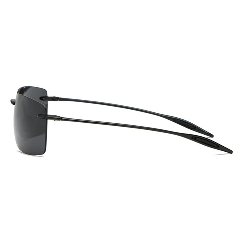 Ultralight TR90 Sunglasses Men Women Frameless Driver Driving Sun Glasses Fashion Outdoor Fishing Hiking Running Sports Shades 260114