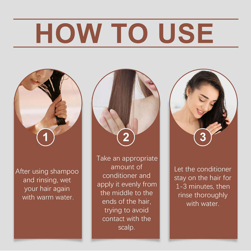 Hoegoa Coconut Milk Repair Gentle Cleansing Moisturizing Smooth Nourishing Hair Care Set